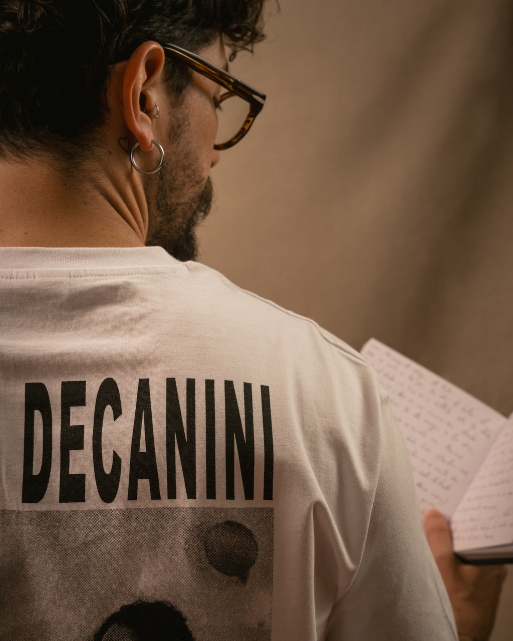 Playera Blanca - Después del Norte por Paola Decanini