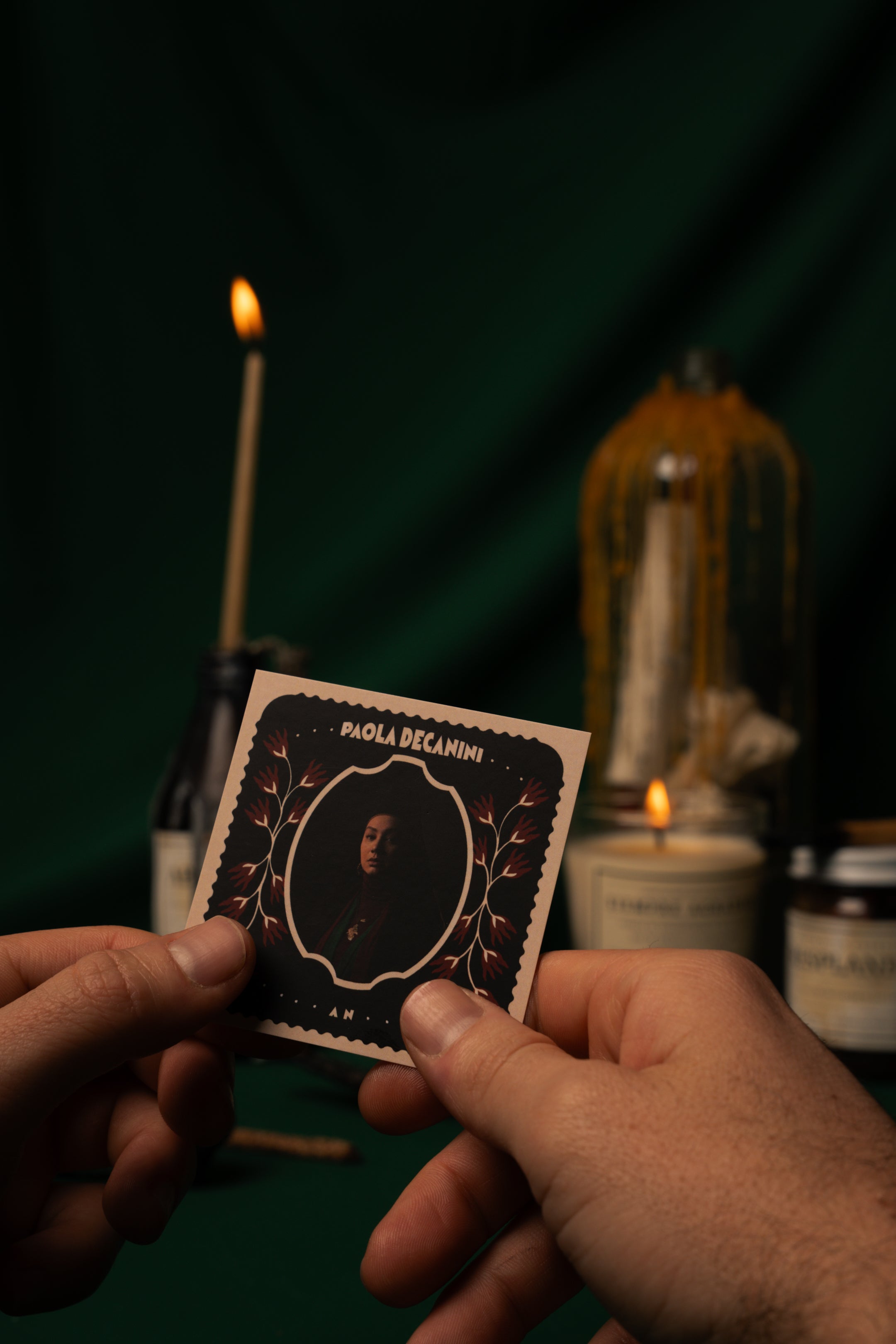 Vela Aromatica - Siempre Agradece por Paola Decanini - Colección AMARGA NAVIDAD